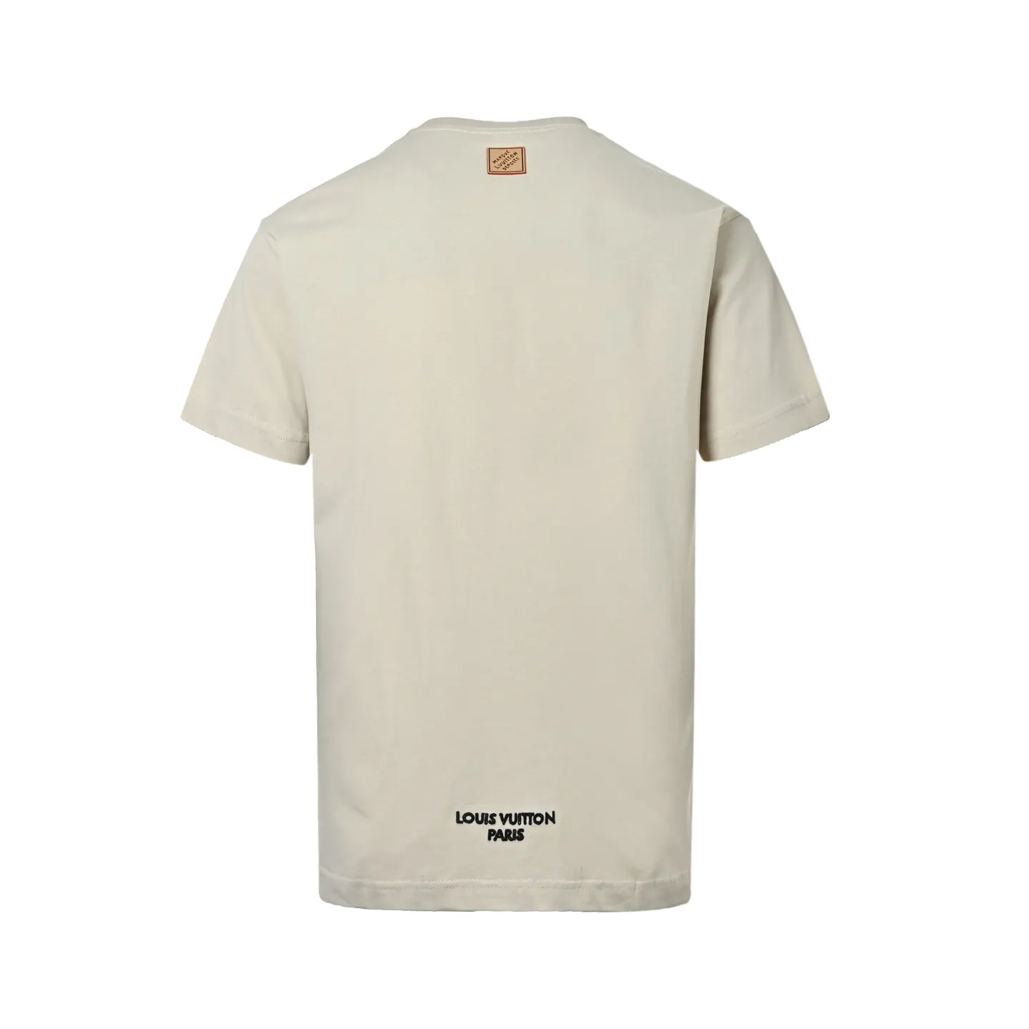 Louis Vuitton/Louis Vuitton embroidered small label short sleeves
